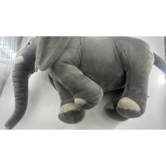 Melissa & Doug Plush Giant Over Sized Elephant Plush Lifelike Stuffed Animal - Picture 2 of 15